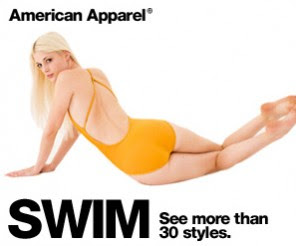 Charlotte Stokely in American Apparel ad Charlotte Stokely in American Apparel ad